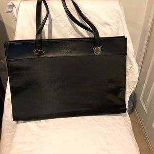 Black Paris YSL Large Tote